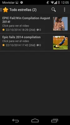 Videos graciosos para Whatsapp android App screenshot 4