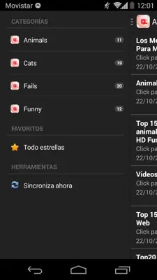 Videos graciosos para Whatsapp android App screenshot 6